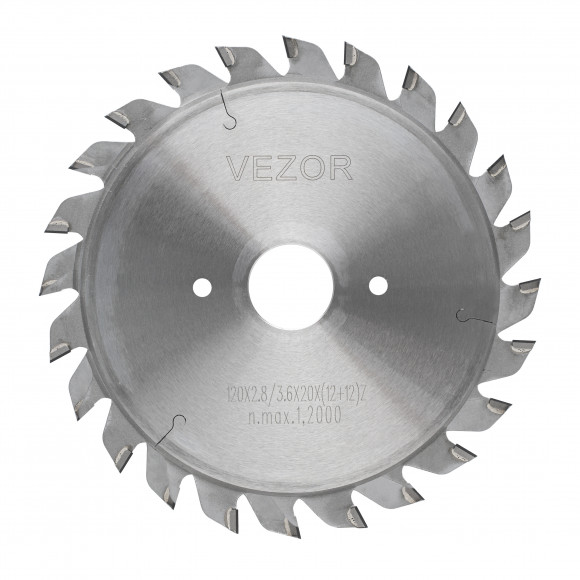 Диск алмазный составной VEZOR (D120 d20 2.8-3.6 Z12+12)