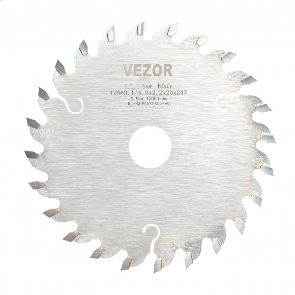 Диск пильный конический VEZOR 1K (D120 3,1-4,3 d20 Z24)