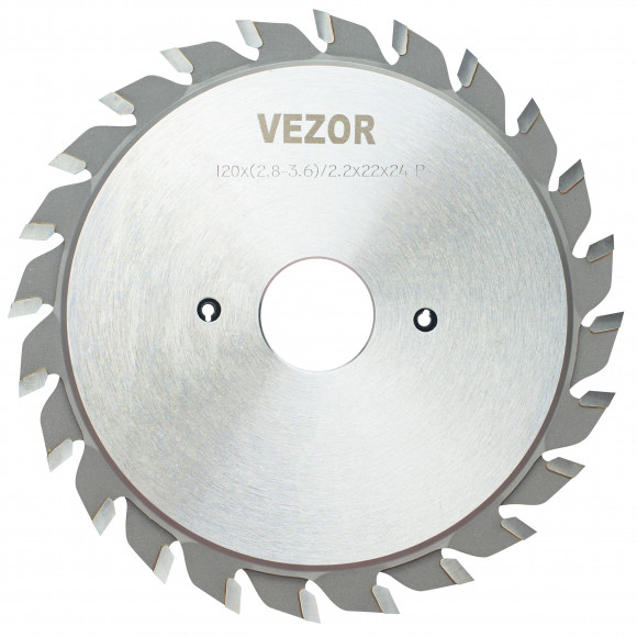Диск пильный регулируемый VEZOR 2R (D120 2,8-3,6 d22 Z12+12)